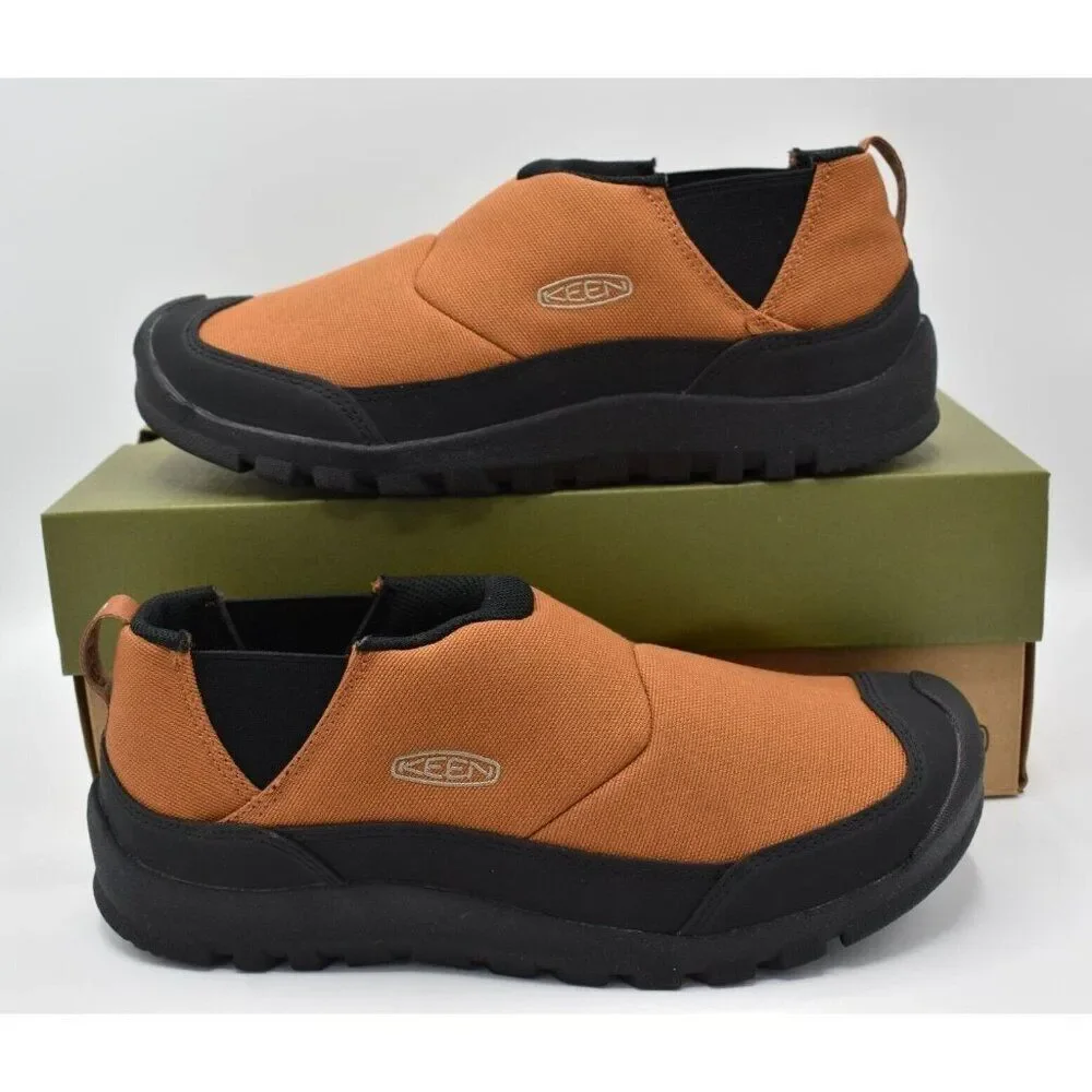 Keen Mens Size 11.5 Hoodcamp FR Maple Black Slip On‎ Shoes